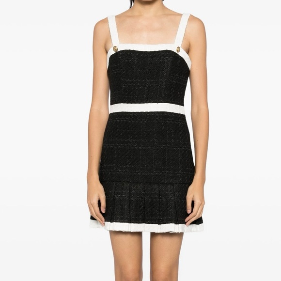 ALICE + OLIVIA Clarine Knit Pleated Mini Dress🌸 - Picture 4 of 16